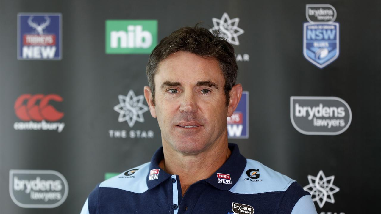 NSW Blues coach Brad Fittler. Picture: Jonathan Ng