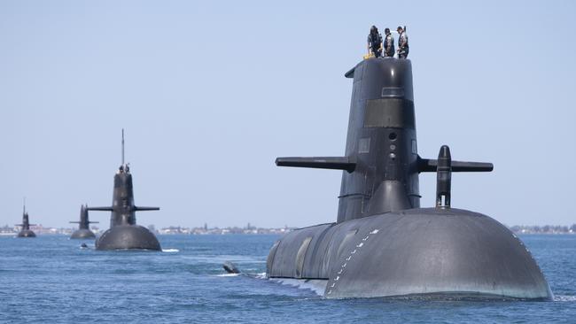 Collins-class submarines – constructed for a 30-year shelf life, not a 40-year one – must be kept alive. Picture: LSIS Richard Cordell