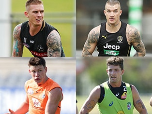 Dustin Martin, Dayne Beams, Patrick Dangerfield