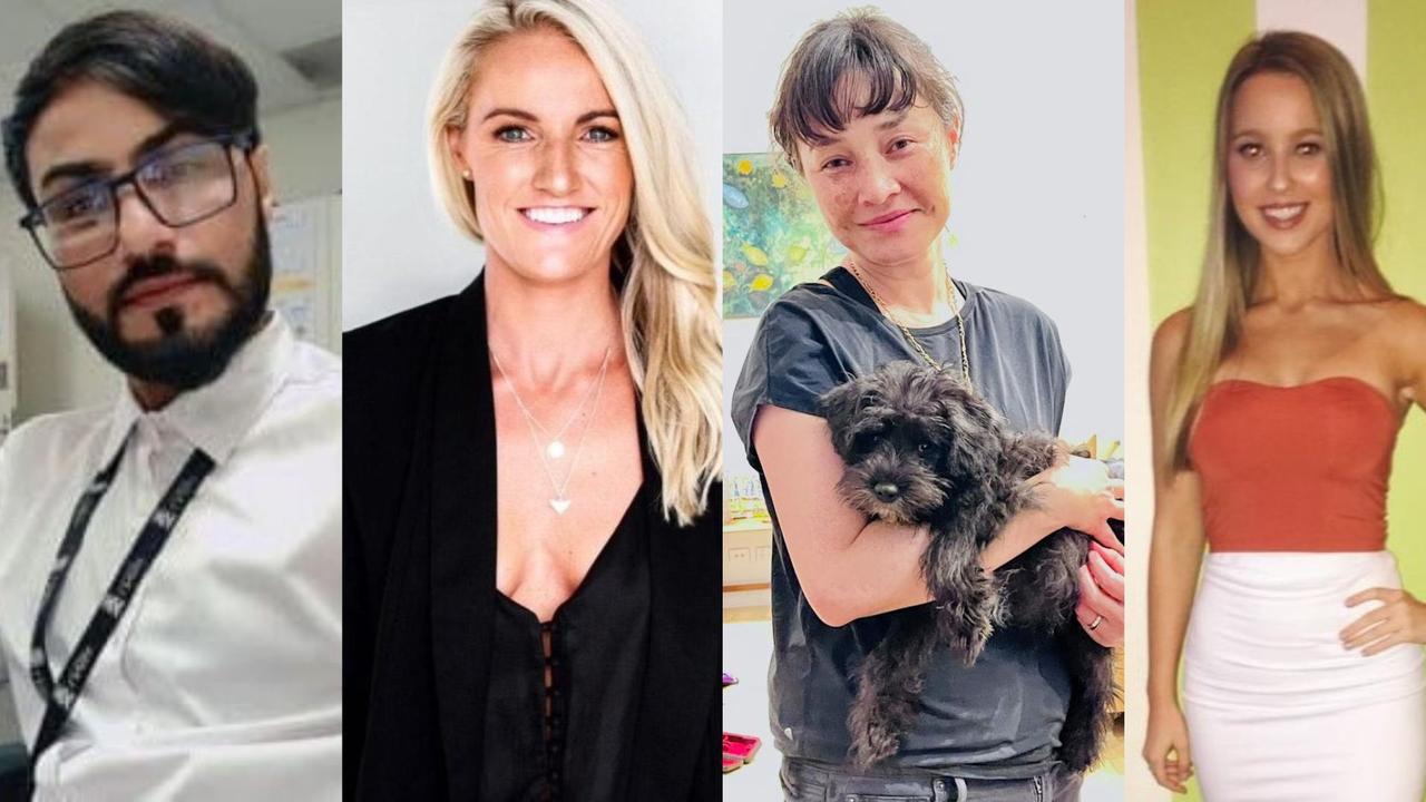 Security guard Faraz Ahmed Tahir, new mum Ashlee Good, architect Jade Young and uni graduate Dawn Singleton were all stabbed dead during the Bondi attack.