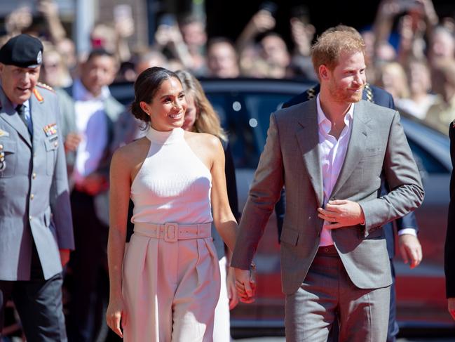 Meghan Markle stayed in London while Prince Harry made the trip to Balmoral alone. Picture: Getty Images