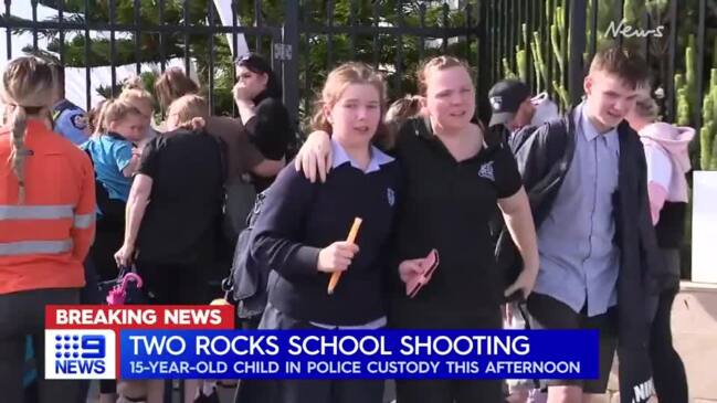 Two Rocks school shooting (9NEWS)