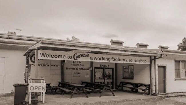 Ian Hamey and his wife Jean founded the Carobana factory at Korora, Coffs Harbour.