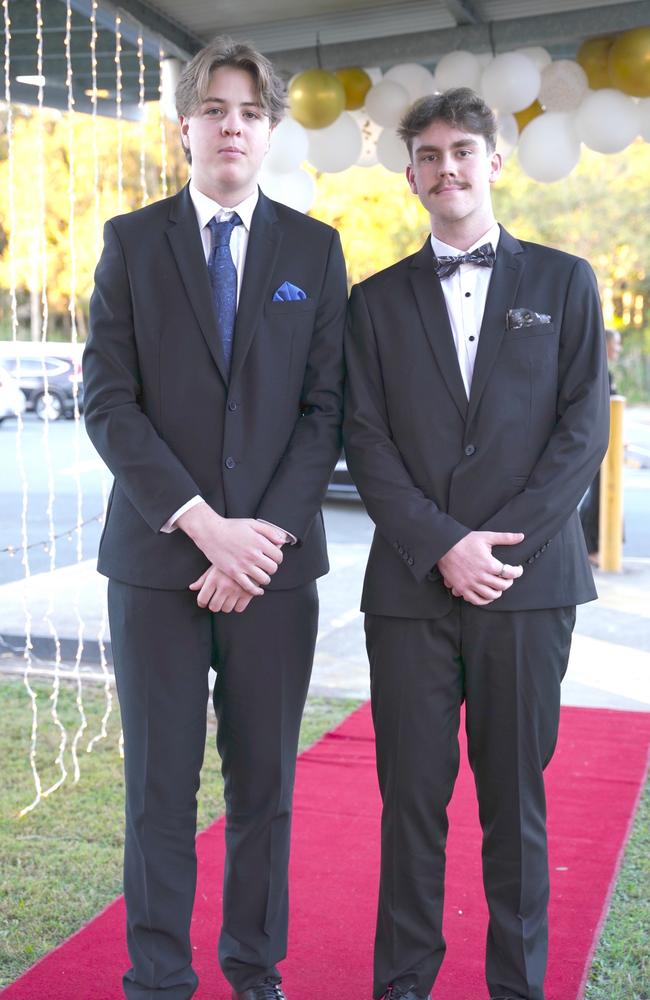 Students at the Coolum State High School formal 2023. Picture: contributed