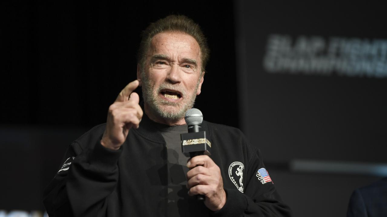 Arnold Schwarzenegger: ‘The world has turned against Russia.’ Picture: Getty