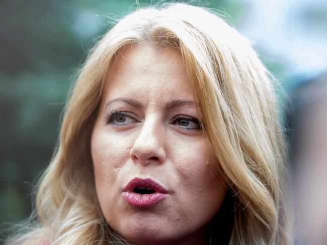 Zuzana Caputova. Picture: AFP