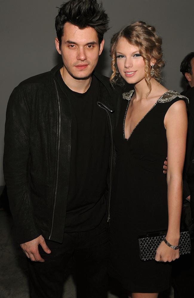 John Mayer and Taylor Swift dated for three months in 2009. Picture: Dimitrios Kambouris/Getty Images for VEVO