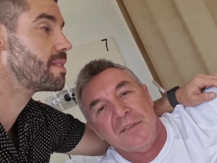 Tony Mojanovski was rushed to hospital for emergency surgery after suffering a heart attack. Picture: Instagram/ryp_society