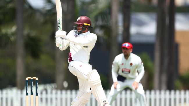 Usman Khawaja had a lean summer for Australia last season Picture: Getty Images