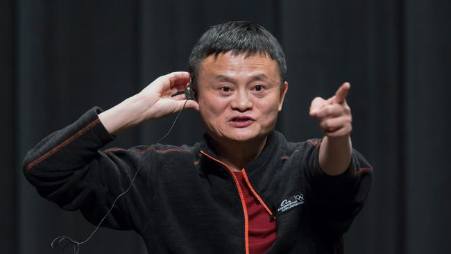 Alibaba founder and chairman Jack Ma. Picture: Bloomberg