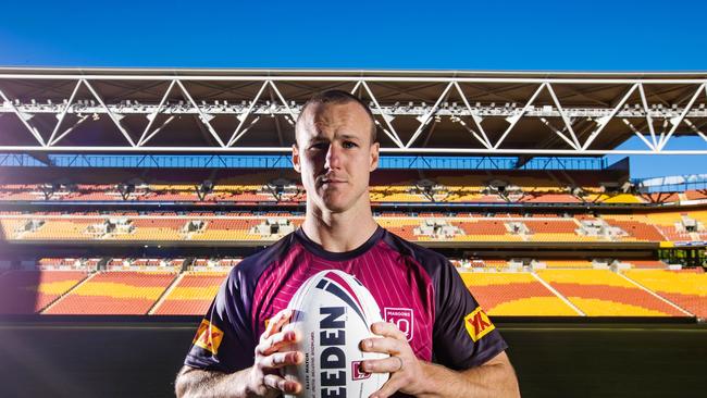 Maroons skipper Daly Cherry-Evans speaks out about his personal battle with Nathan Cleary, and his Queensland future. Picture: Nigel Hallett.