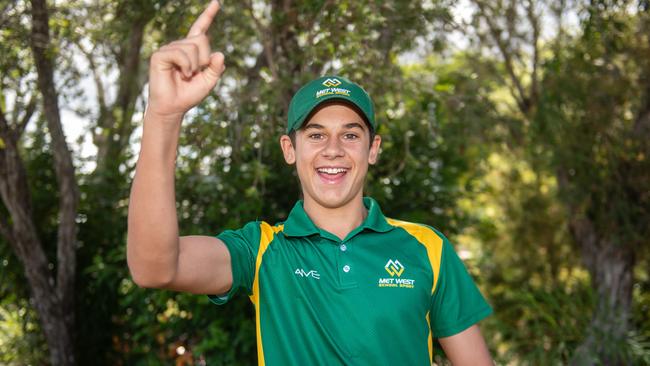 Laidley State High School student Jared Adamski has been selected for Met West cricket, as well as the Queensland team. PHOTO: Ali Kuchel