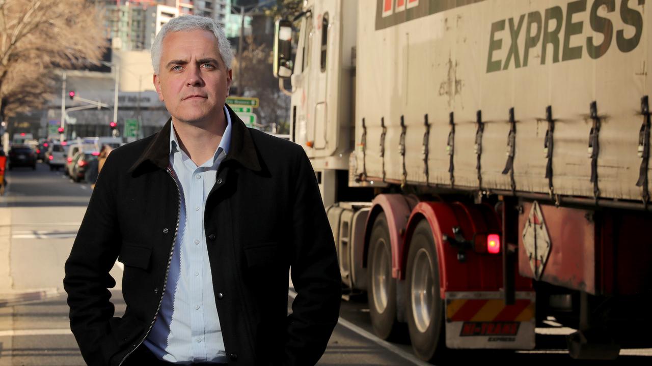 TWU national secretary Michael Kaine. Picture: Stuart McEvoy/The Australian