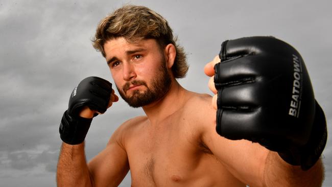 Townsville mixed martial artist Jack 'Bricktop' James will be headline act at the upcoming MMA event at Townsville Convention and Entertainment Centre on May 11. Picture: Evan Morgan