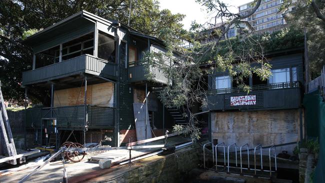 The former boatshed has not been used for at least 10 years. Picture: Adam Ward