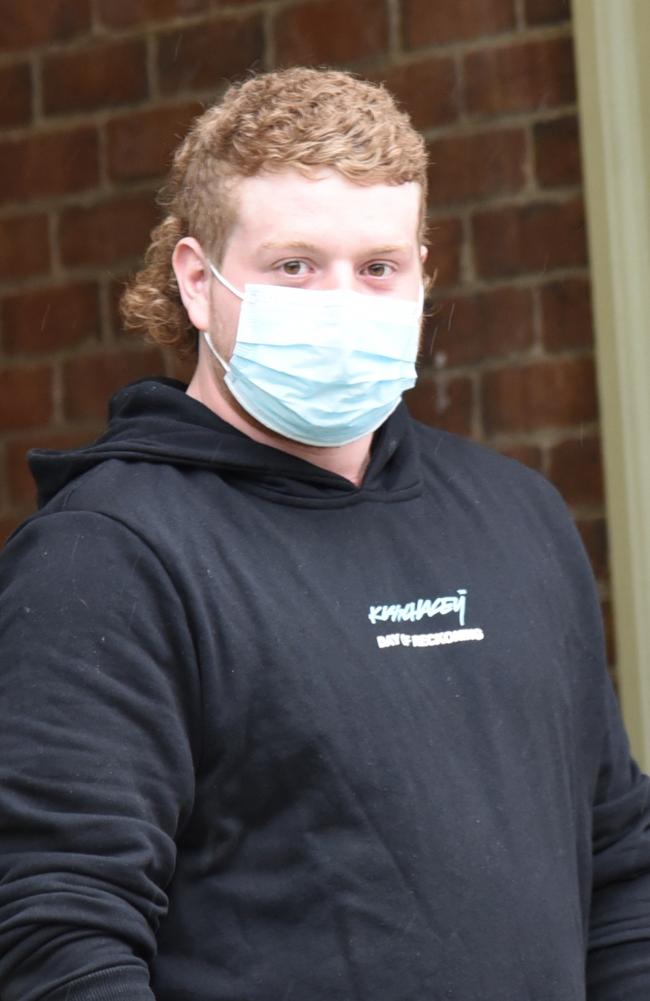 Bobby Medcraft murder trial witness Kayden Morrisson, 21. Picture: Alex Treacy