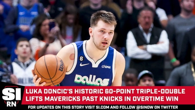 Luka Donic Makes History With A 60 Point Triple Double In His