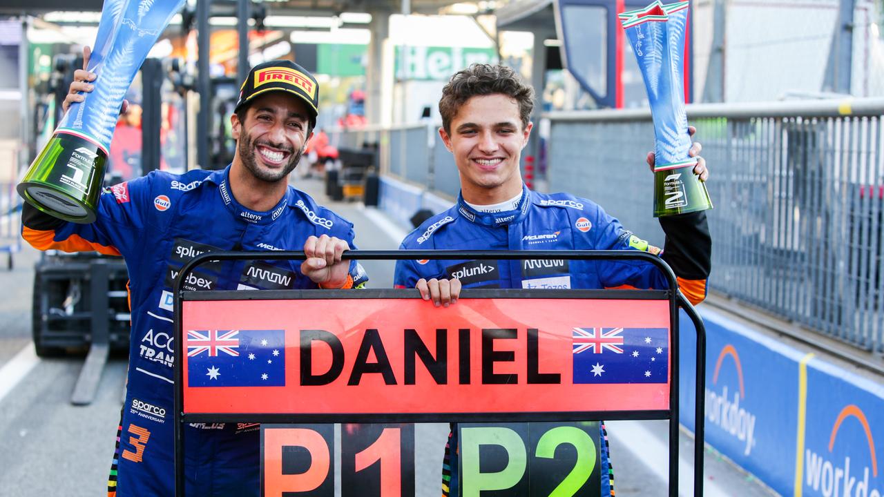 F1 Australian Grand Prix - Daniel Ricciardo & Lando Norris 🤝 Best