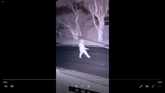 CCTV image of a man police want to speak to in relation to car tyres being slashed in Mount Martha. So far 23 victims have been affected. Source: Supplied