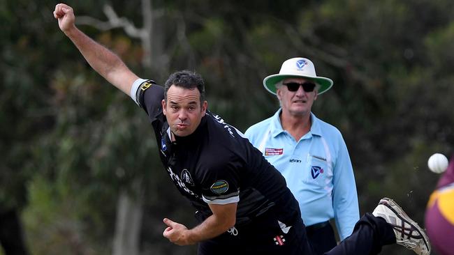 David McKay in action for Brunswick. Picture: Andy Brownbill