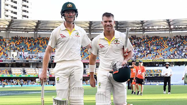 Bancroft and Warner are still friends. (AAP Image/Dave Hunt) 