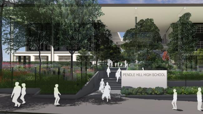 Pendle Hill High School’s revamp is scheduled to be ready next year.