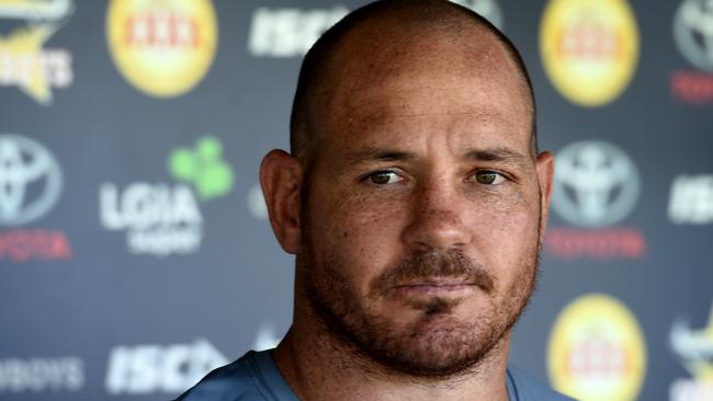 North Queensland Cowboy Matt Scott at 1300Smiles Stadium. Picture: Evan Morgan