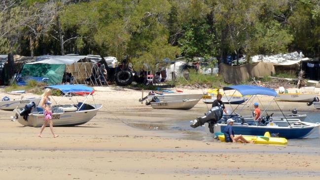 An investigation has been launched after several people contracted gastro at Inskip Point. Picture: Gympie Times