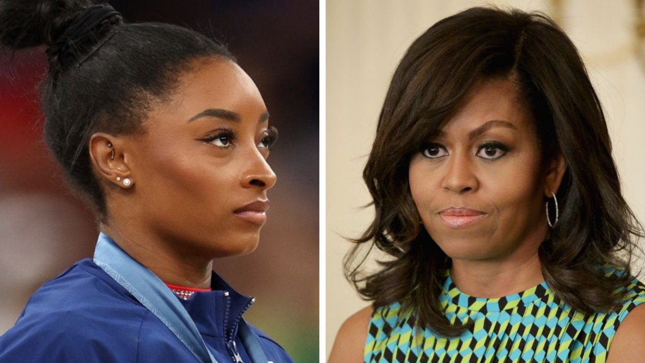 Michelle Obama steps in after ‘disgusting’ reaction to Simone Biles photo