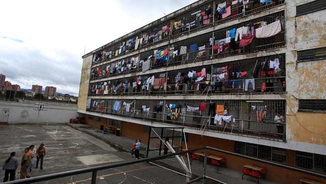 Ms Sainsbury has endured hellish conditions in El Buen Pastor jail. Picture: Roger Triana