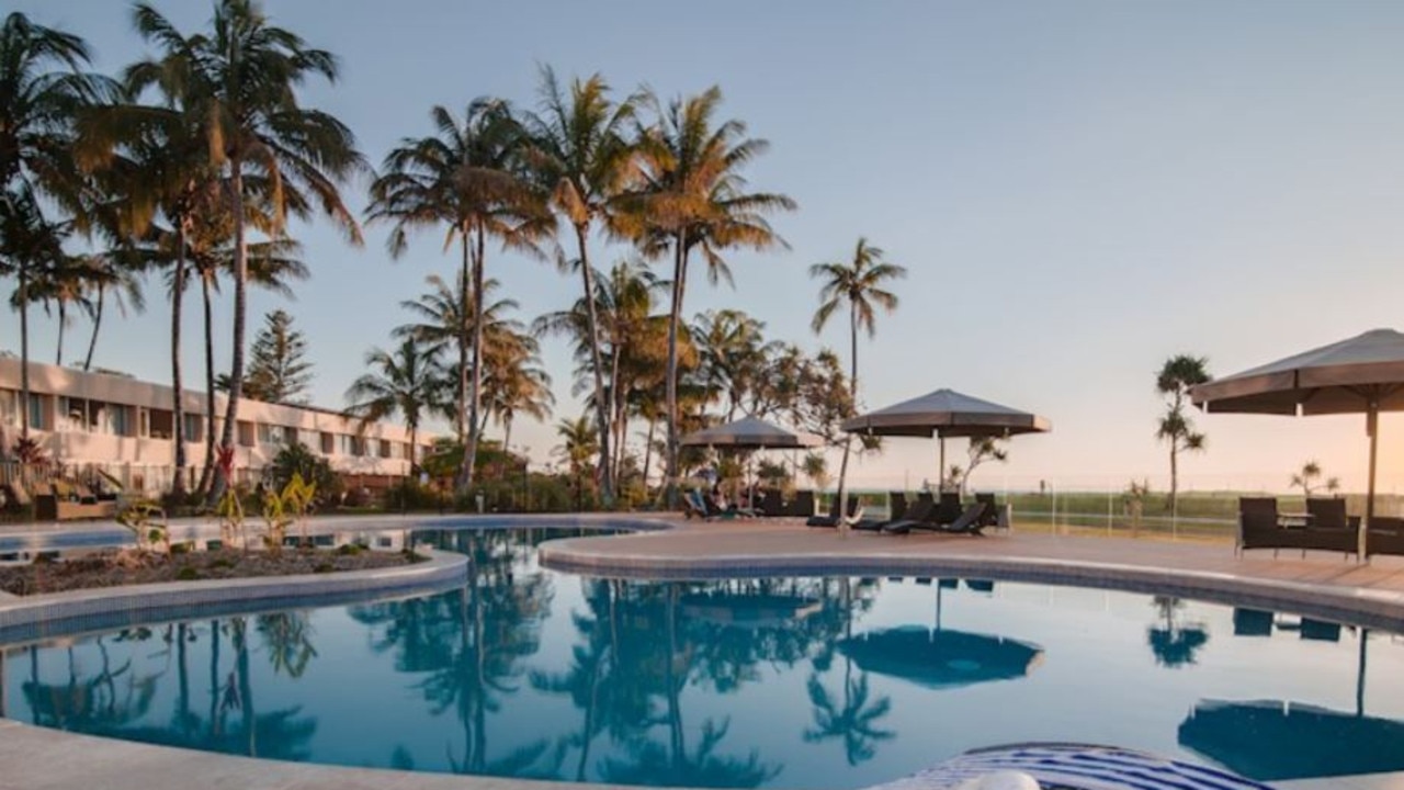 Tangalooma Resort on Moreton Island.