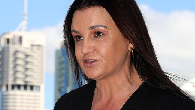 BRISBANE, AUSTRALIA. NewsWire Photos. JULY 26TH, 2024. Senator Jacqui Lambie (JLN, pictured) is in Brisbane to announce Ange (Angela) Harper as her Senate candidate for the next Federal Election. Fortitude Valley  Picture: NewsWire/ David Clark