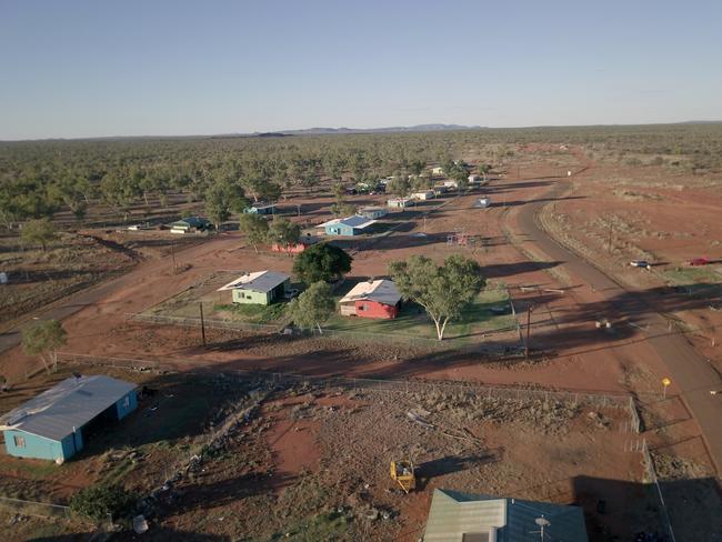 A community outside of Ti Tree, north of Alice Springs.