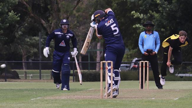 Geelong were beaten by eight wickets by Richmond. Picture: Carey Neate.