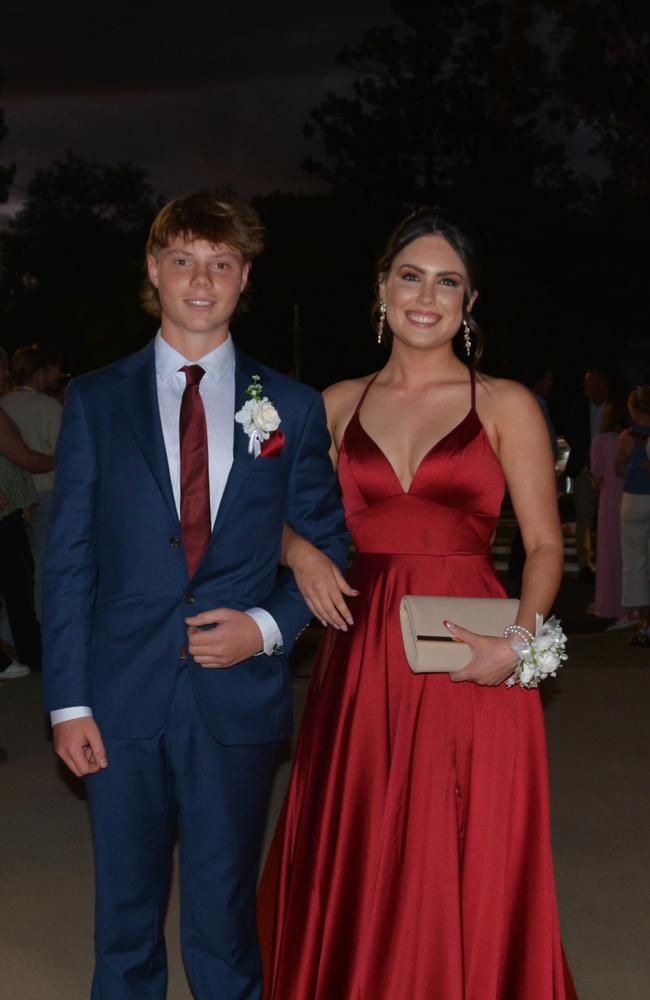 Jason Deehan and Sophie Kneipp at Assumption College's year 12 formal on April 22, 2025. Photo: Jessica Klein