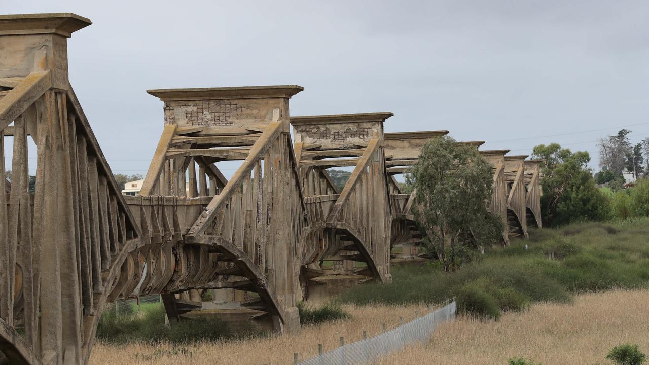 The aqueduct pictured in 2020. Picture: Peter Ristevski.