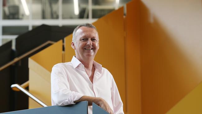 Simon Biggs was made the new vice chancellor of James Cook University in February 2022. Picture: Brendan Radke