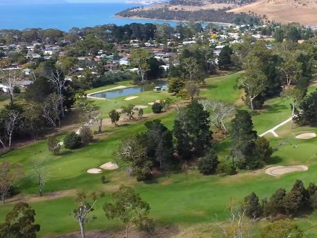 Royal Hobart Golf Club at Seven Mile Beach.