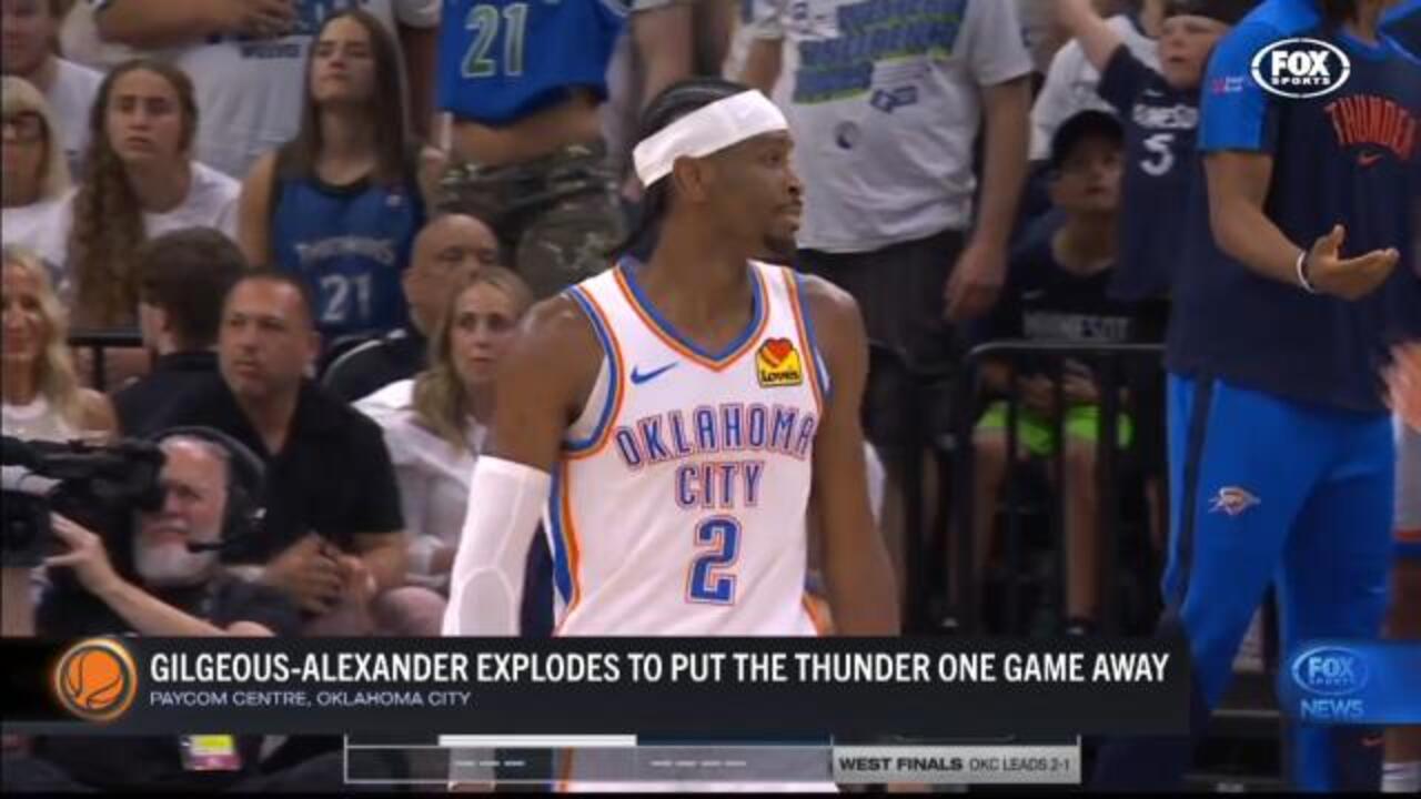 OKC one win away for NBA Finals