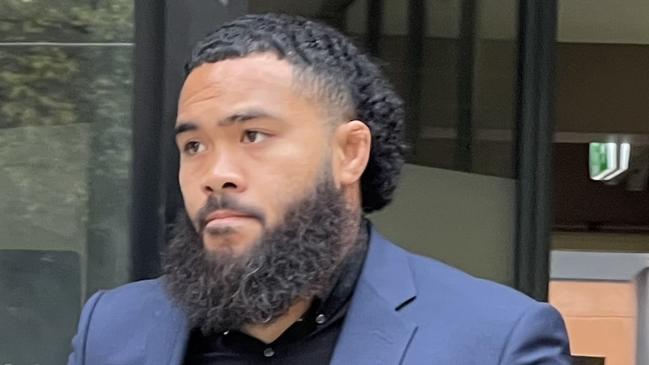 Cronulla Sharks player Siosifa Talakai has been placed on a nine-month conditional release order without conviction for driving with an expired licence. Picture: Ashleigh Tullis