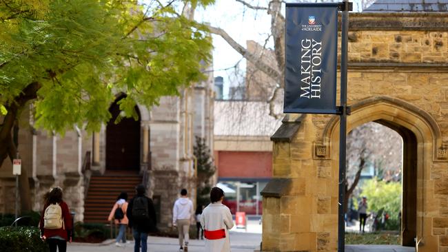 The University of Adelaide’s North Terrace campus.