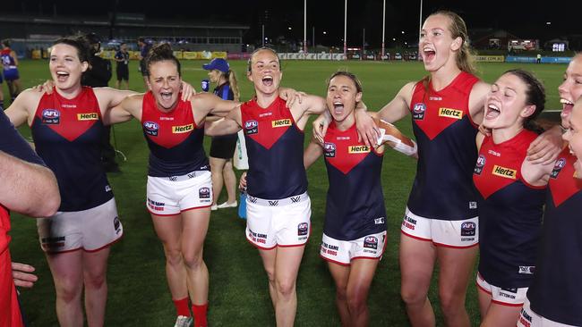 Melbourne’s ambitious plan includes winning the club’s first AFLW premiership.