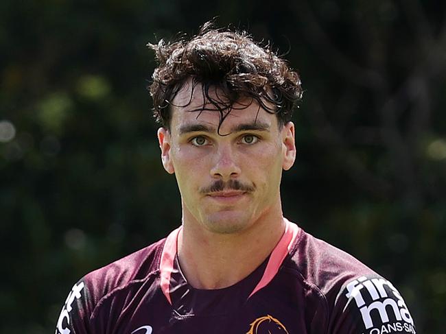 Herbie Farnworth, Brisbane Broncos training, Red Hill. Picture: Liam Kidston