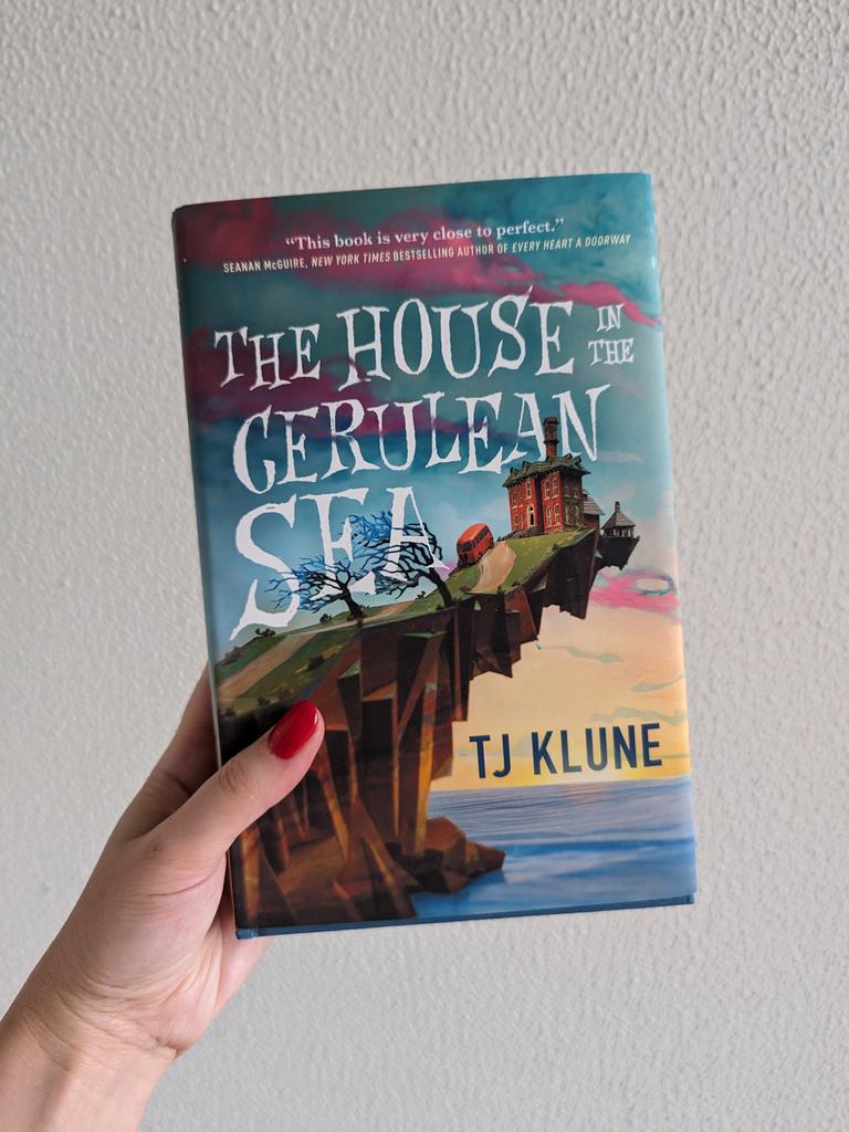 The House in the Cerulean Sea by TJ Klune. Picture: Lauren Chaplin/Supplied