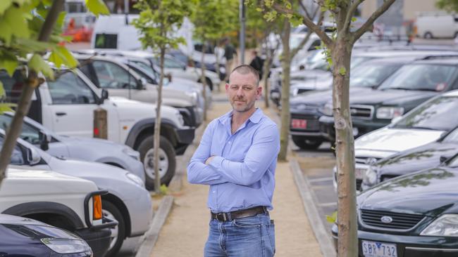 Frankston Traders’ Association president John Billing wants more police patrolling Frankston’s CBD. Picture: Wayne Taylor