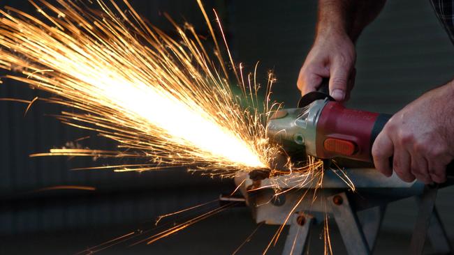 The 18-year-old ringer was instructed to cut open the Avgas drum with an angle grinder.