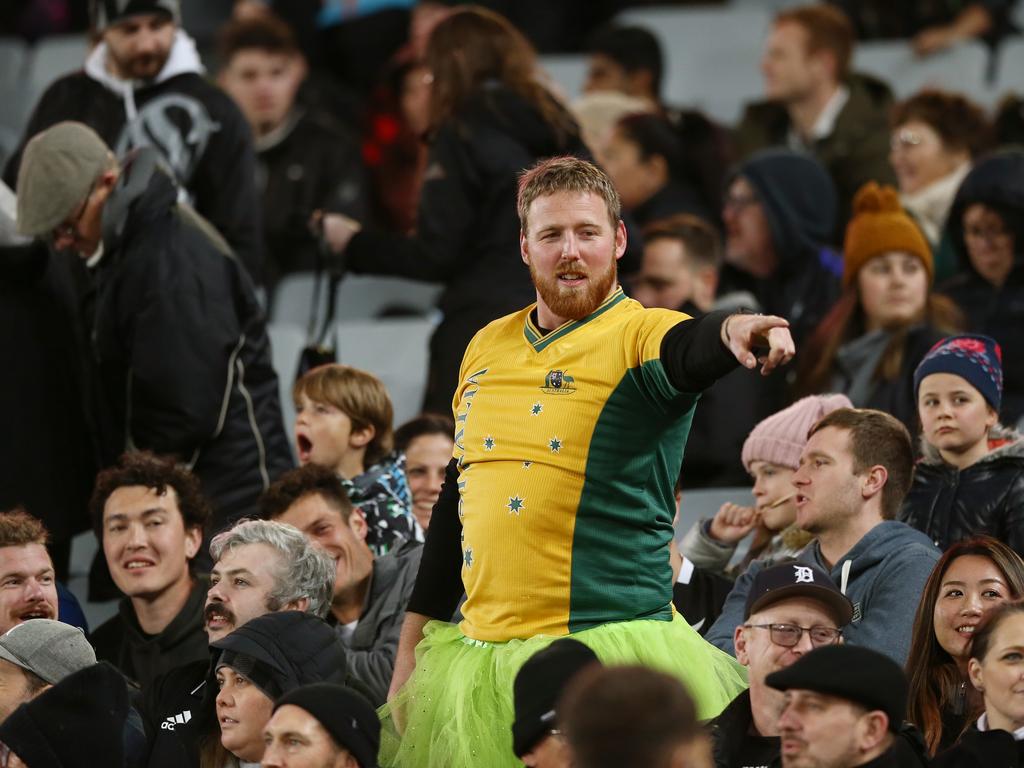 Eden Park featured a packed house to watch the Bledisloe Cup match between the New Zealand All Blacks and the Australia Wallabies. Picture: Anthony Au-Yeung/Getty Images