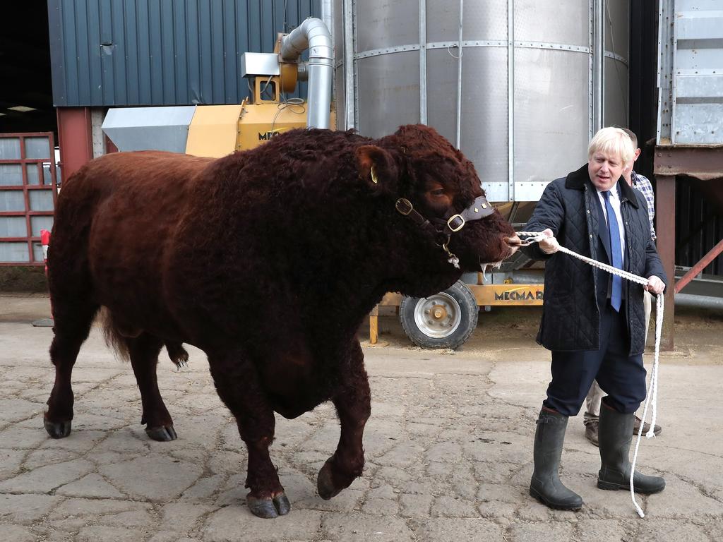 Boris Johnson taking the reigns … sort of. Picture: Andrew Milligan — WPA Pool/Getty Images.