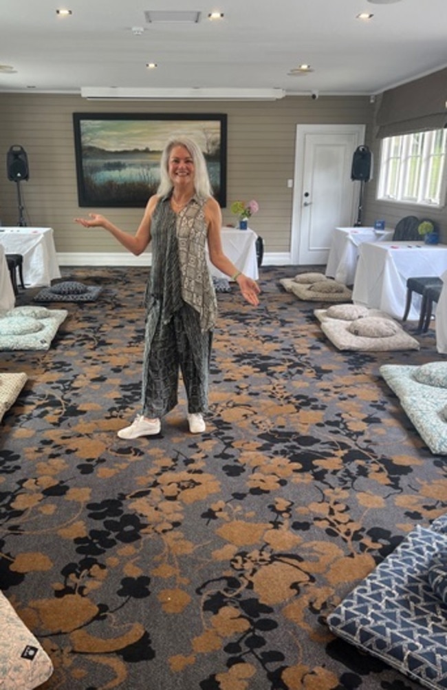 Jacqueline Hellyer at the Blue Mountains couples retreat