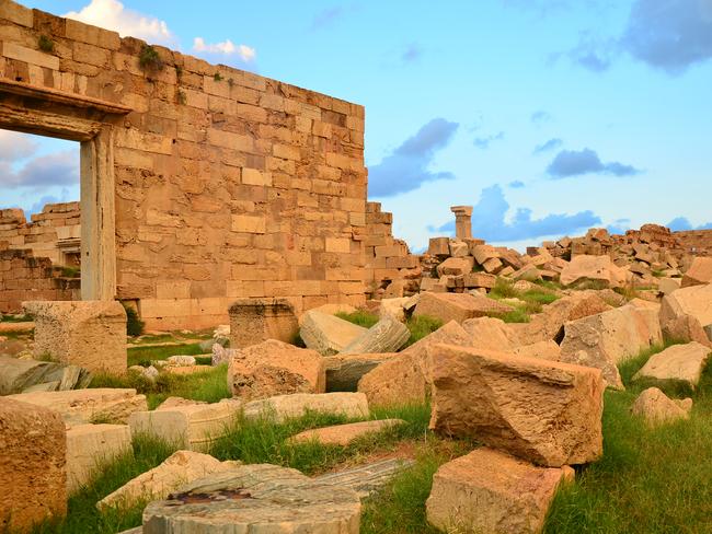 Ruins. Picture: Ben Sutherland